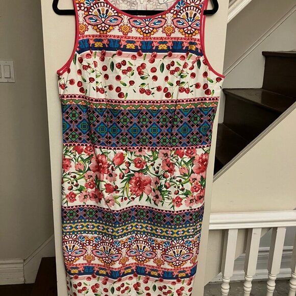 Mixed Prints Summer Dress - Picture 3 of 8